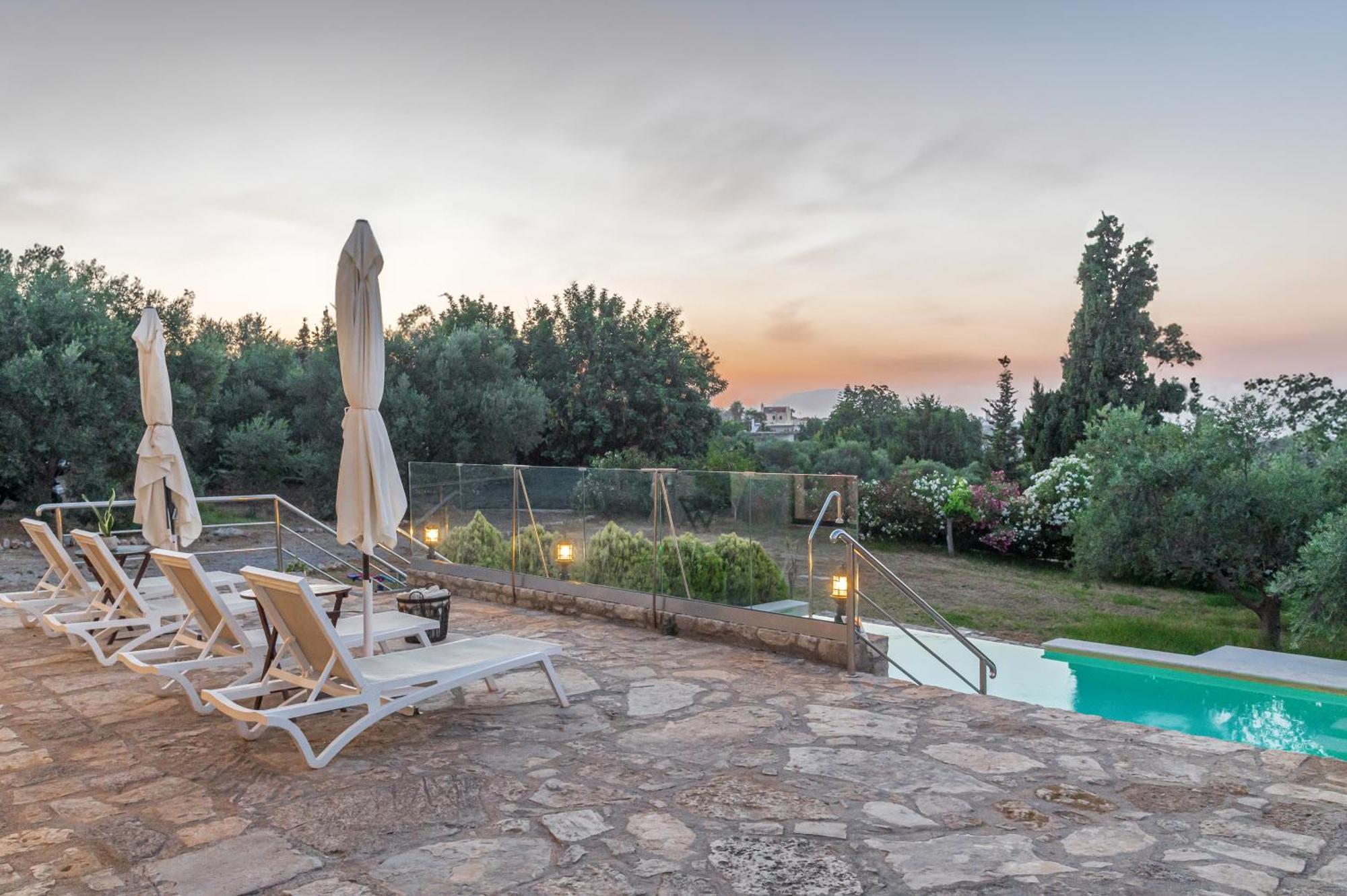 Elarchon Villa Private Pool Episkopi-Chania Esterno foto