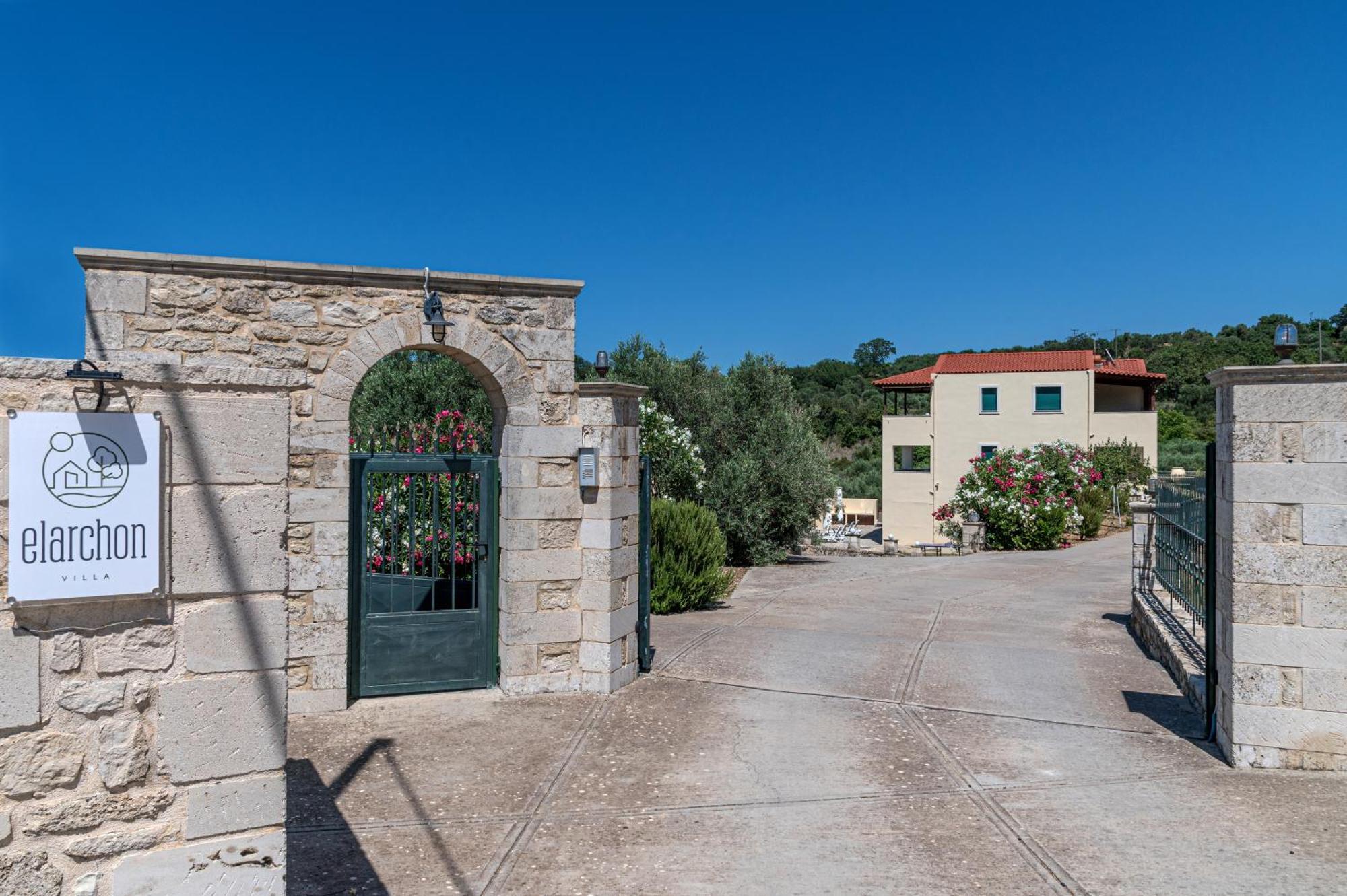 Elarchon Villa Private Pool Episkopi-Chania Esterno foto